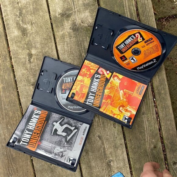 Lot of 2 Sony PlayStation 2 Games Tony Hawks Underground PS2 - Picture 4 of 7